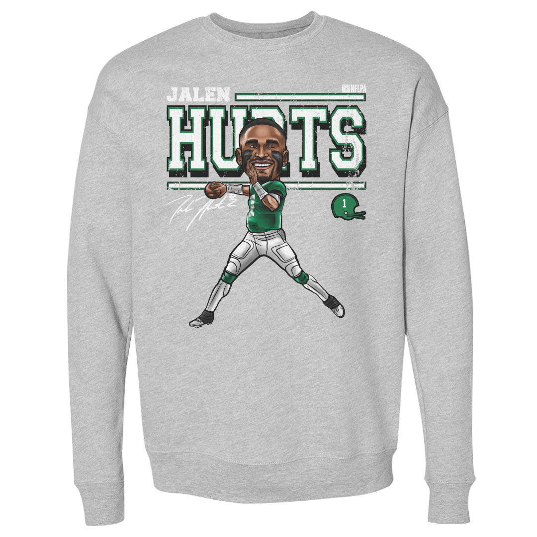 Jalen Hurts Men's Crewneck Sweatshirt | 500 LEVEL