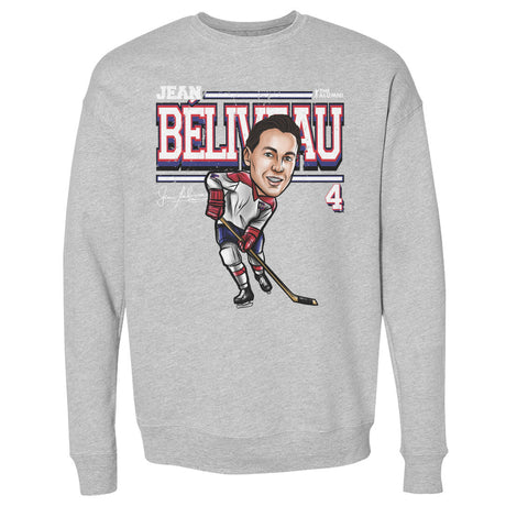 Jean Beliveau Men's Crewneck Sweatshirt | 500 LEVEL