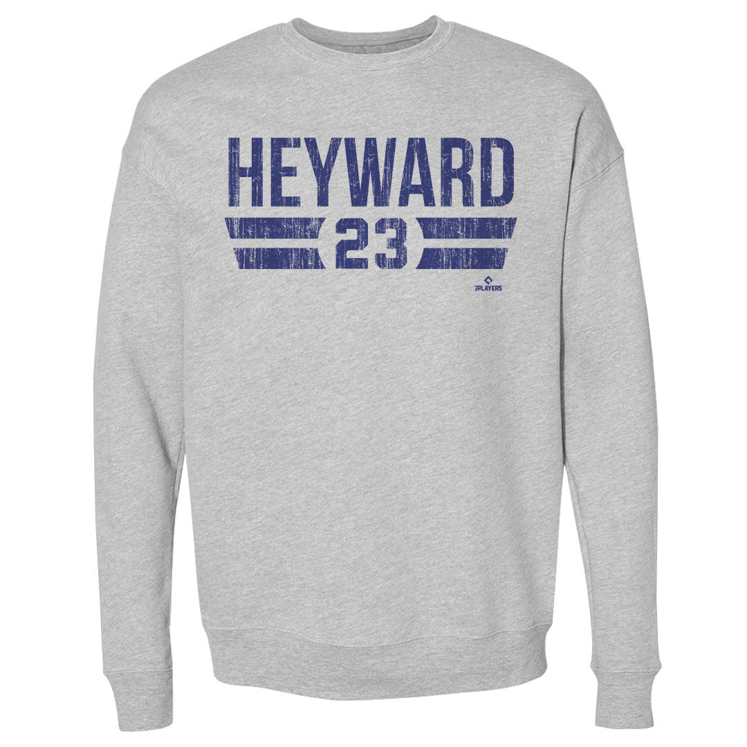 Jason Heyward Men&#39;s Crewneck Sweatshirt | 500 LEVEL