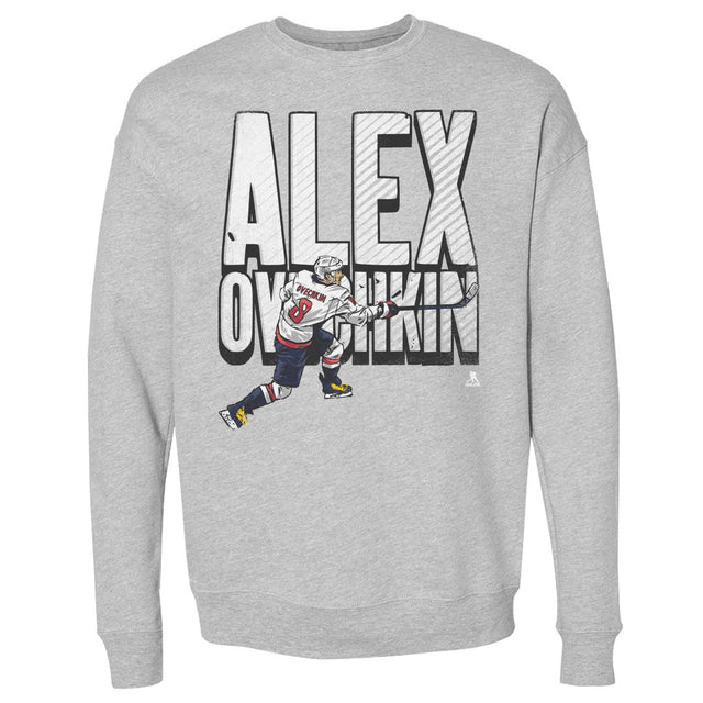 Alex Ovechkin Men's Crewneck Sweatshirt | 500 LEVEL
