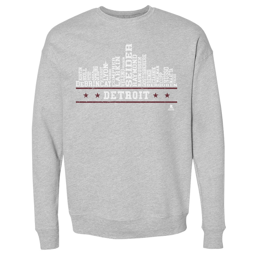Detroit Men's Crewneck Sweatshirt | 500 LEVEL