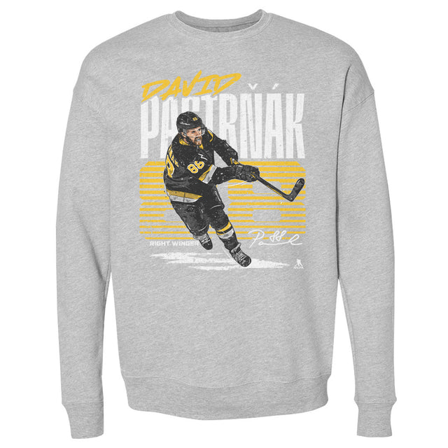 David Pastrnak Men's Crewneck Sweatshirt | 500 LEVEL