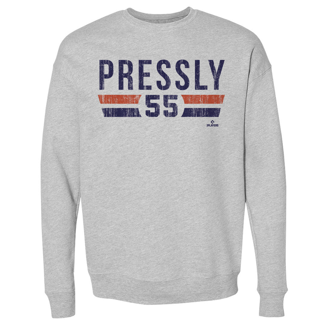Ryan Pressly Men&#39;s Crewneck Sweatshirt | 500 LEVEL