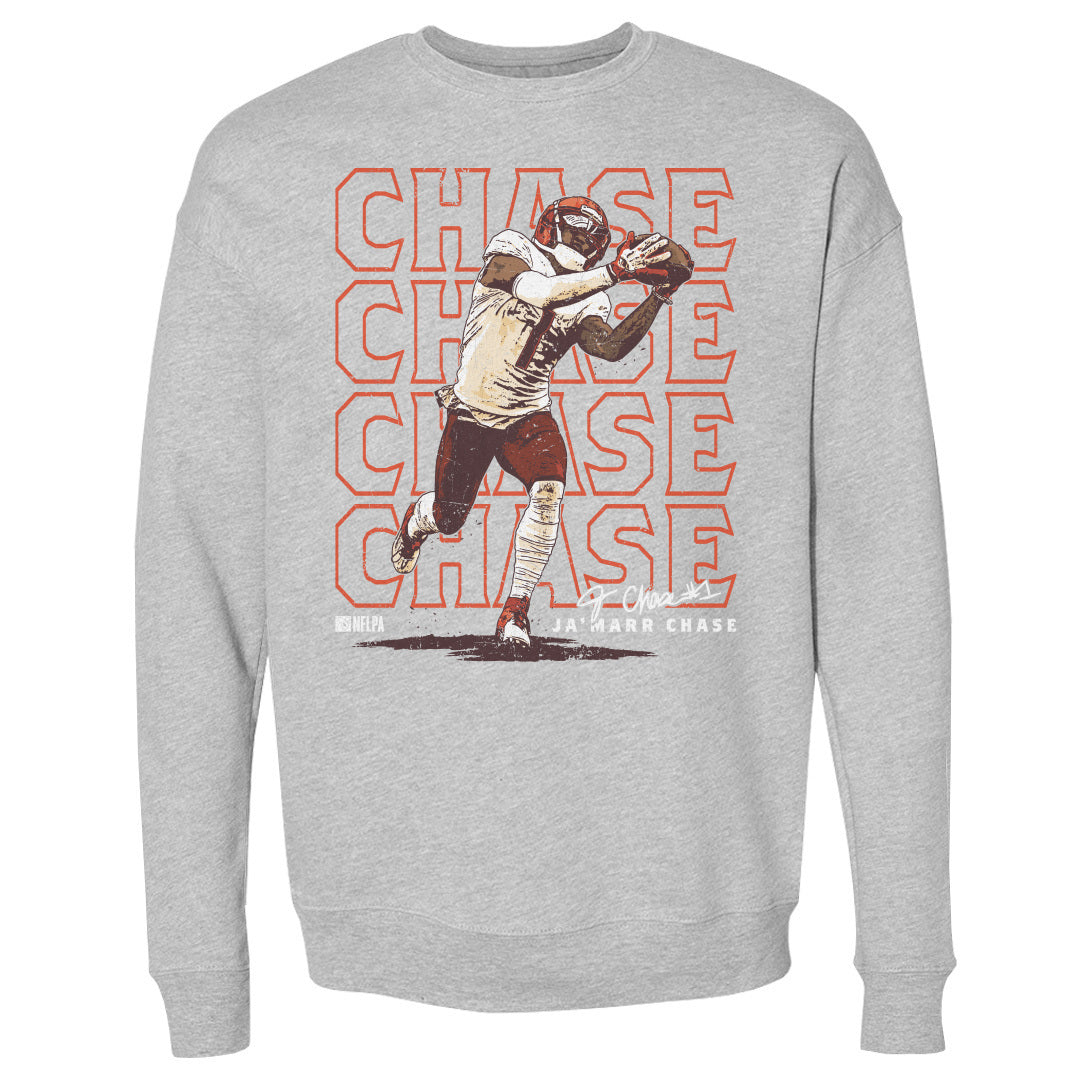 Ja&#39;Marr Chase Men&#39;s Crewneck Sweatshirt | 500 LEVEL