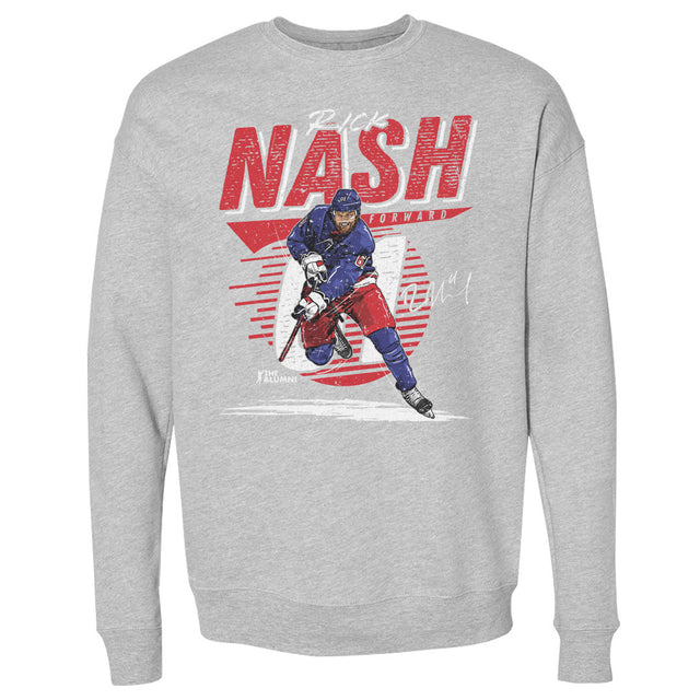 Rick Nash Men's Crewneck Sweatshirt | 500 LEVEL