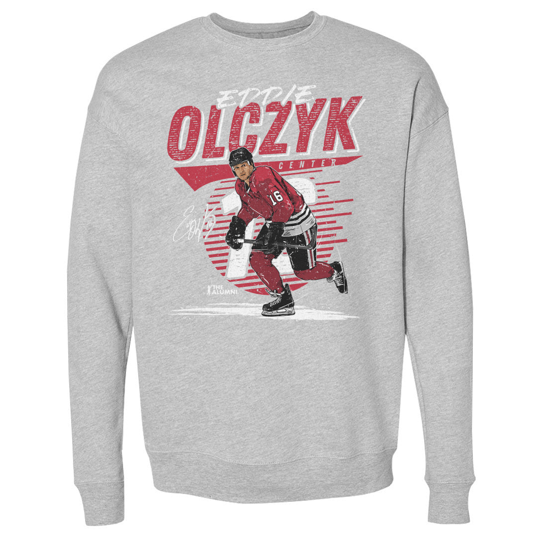 Eddie Olczyk Men&#39;s Crewneck Sweatshirt | 500 LEVEL