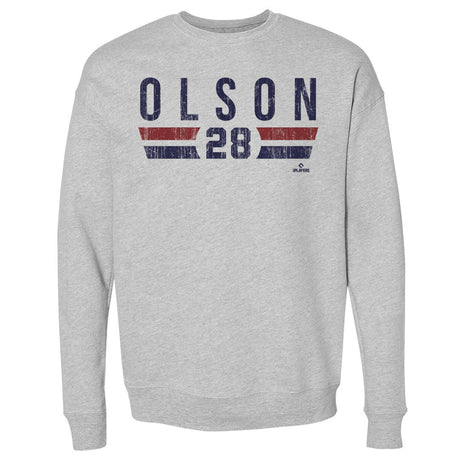 Matt Olson Men's Crewneck Sweatshirt | 500 LEVEL