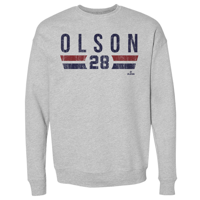 Matt Olson Men's Crewneck Sweatshirt | 500 LEVEL