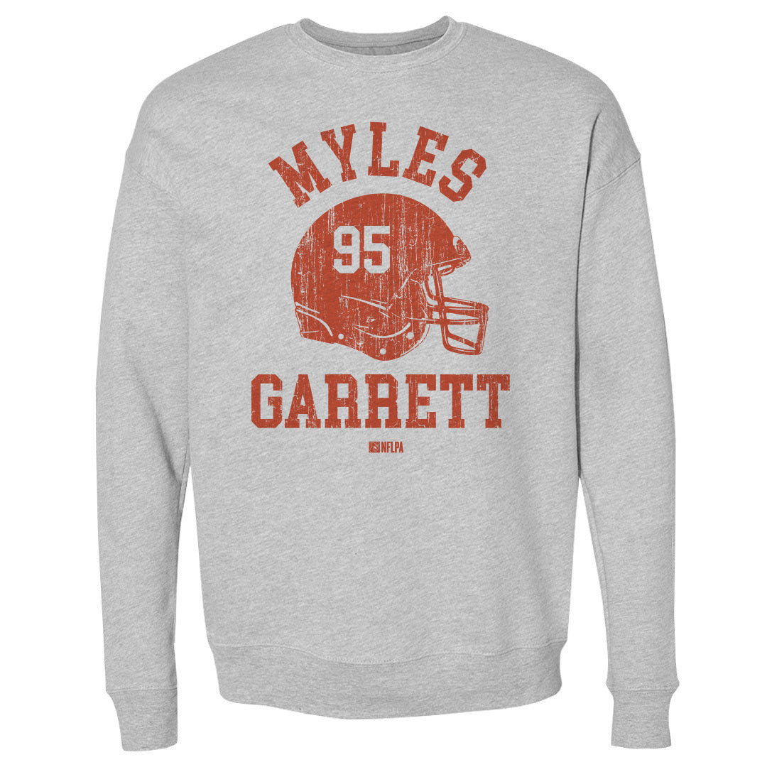 Myles Garrett Men&#39;s Crewneck Sweatshirt | 500 LEVEL