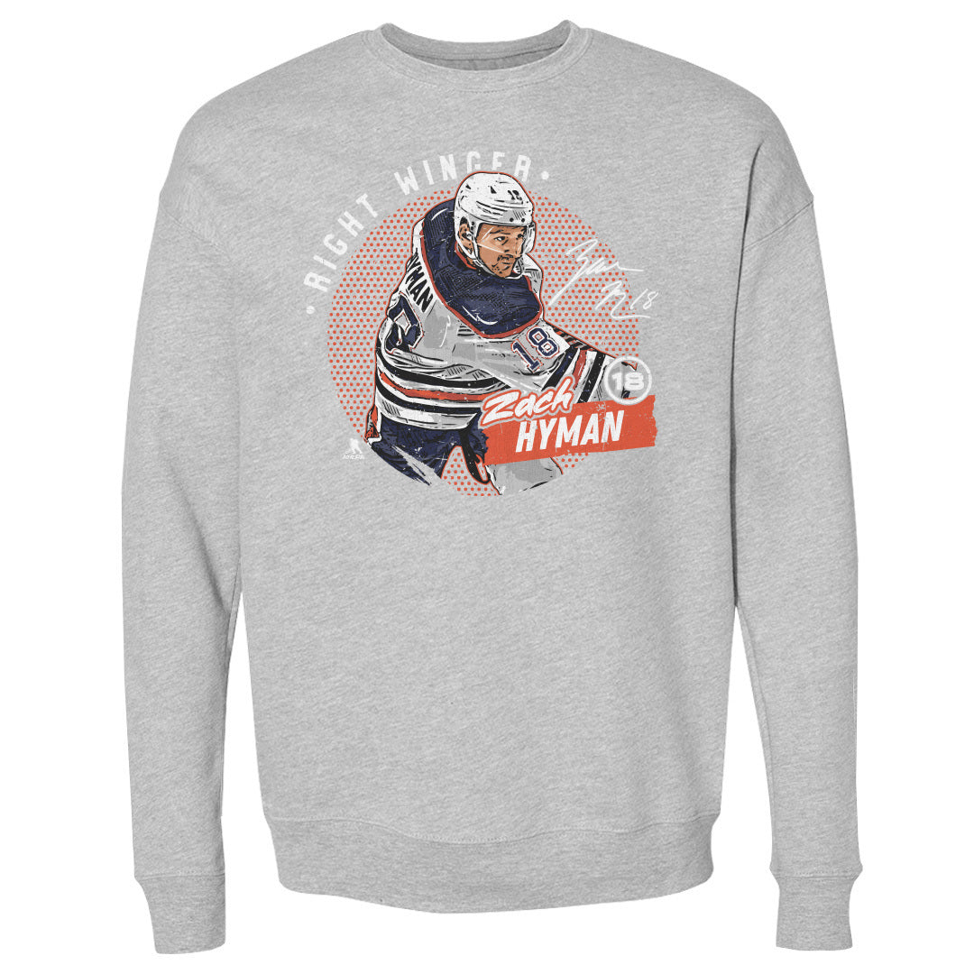 Zach Hyman Men's Crewneck Sweatshirt | 500 LEVEL