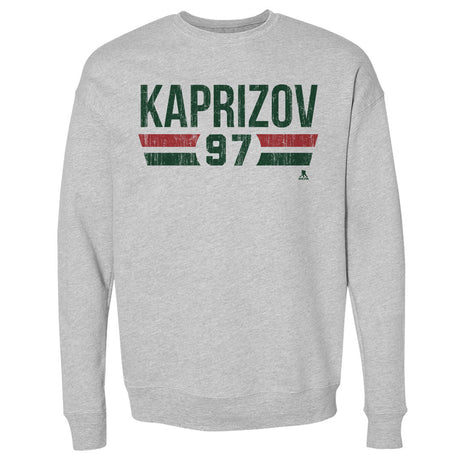 Kirill Kaprizov Men's Crewneck Sweatshirt | 500 LEVEL