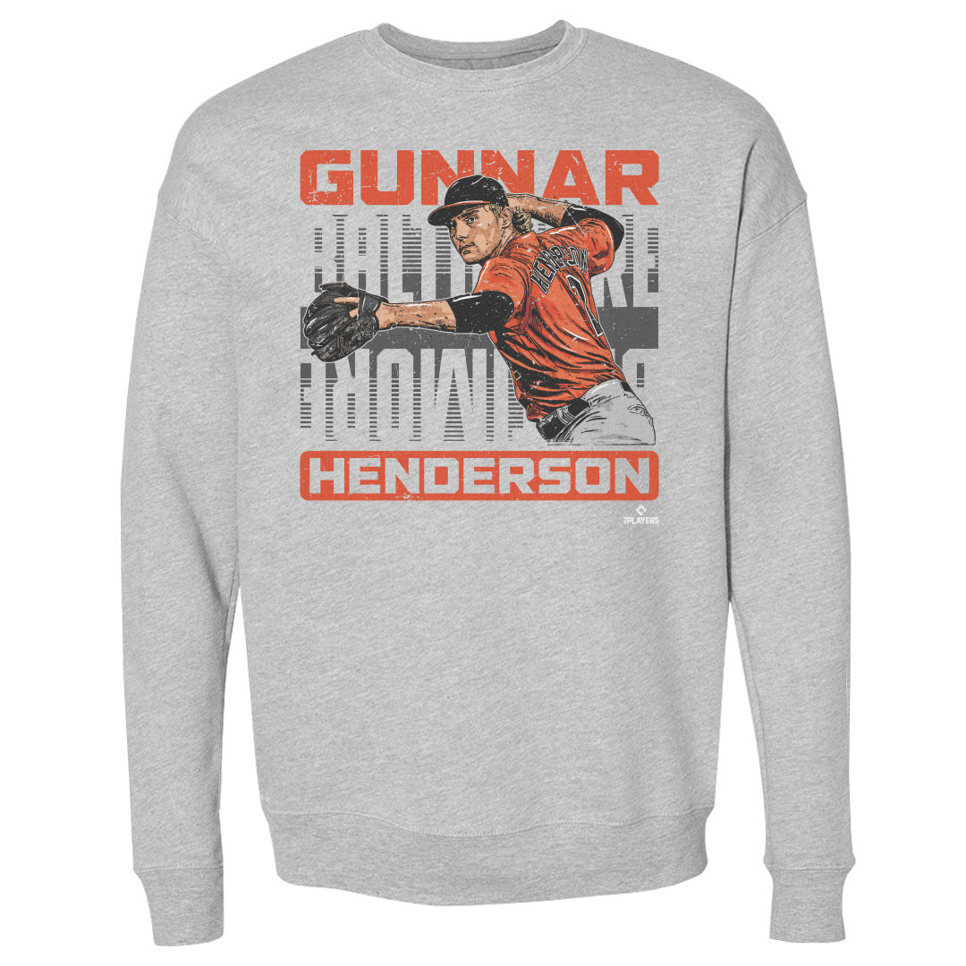 Gunnar Henderson Men's Crewneck Sweatshirt | 500 LEVEL