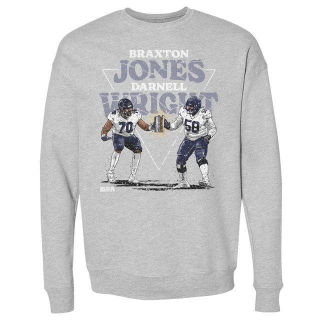 Braxton Jones Men's Crewneck Sweatshirt | 500 LEVEL