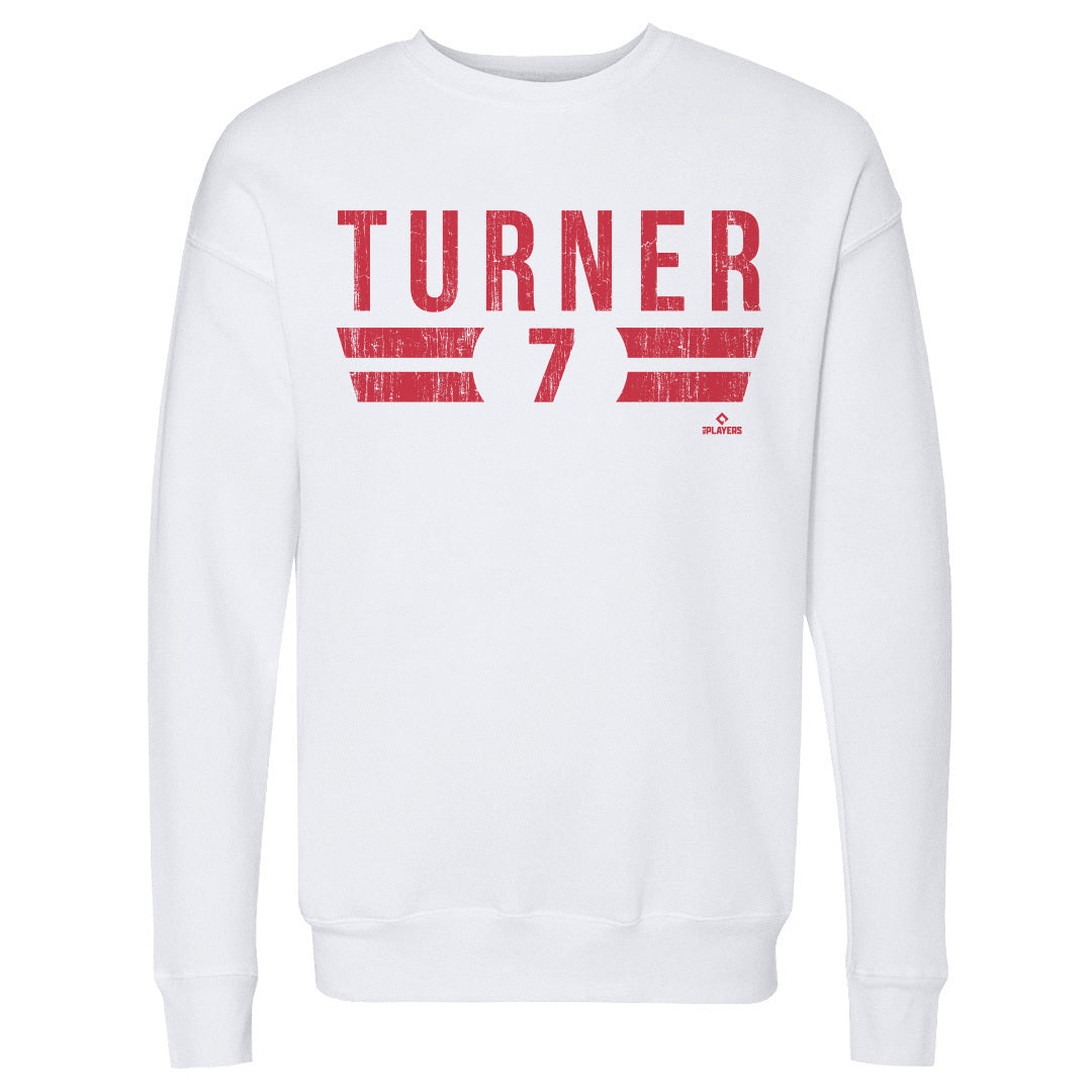 Trea Turner Men's Crewneck Sweatshirt | 500 LEVEL
