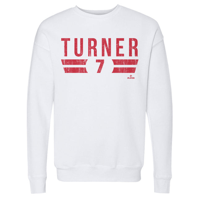 Trea Turner Men's Crewneck Sweatshirt | 500 LEVEL