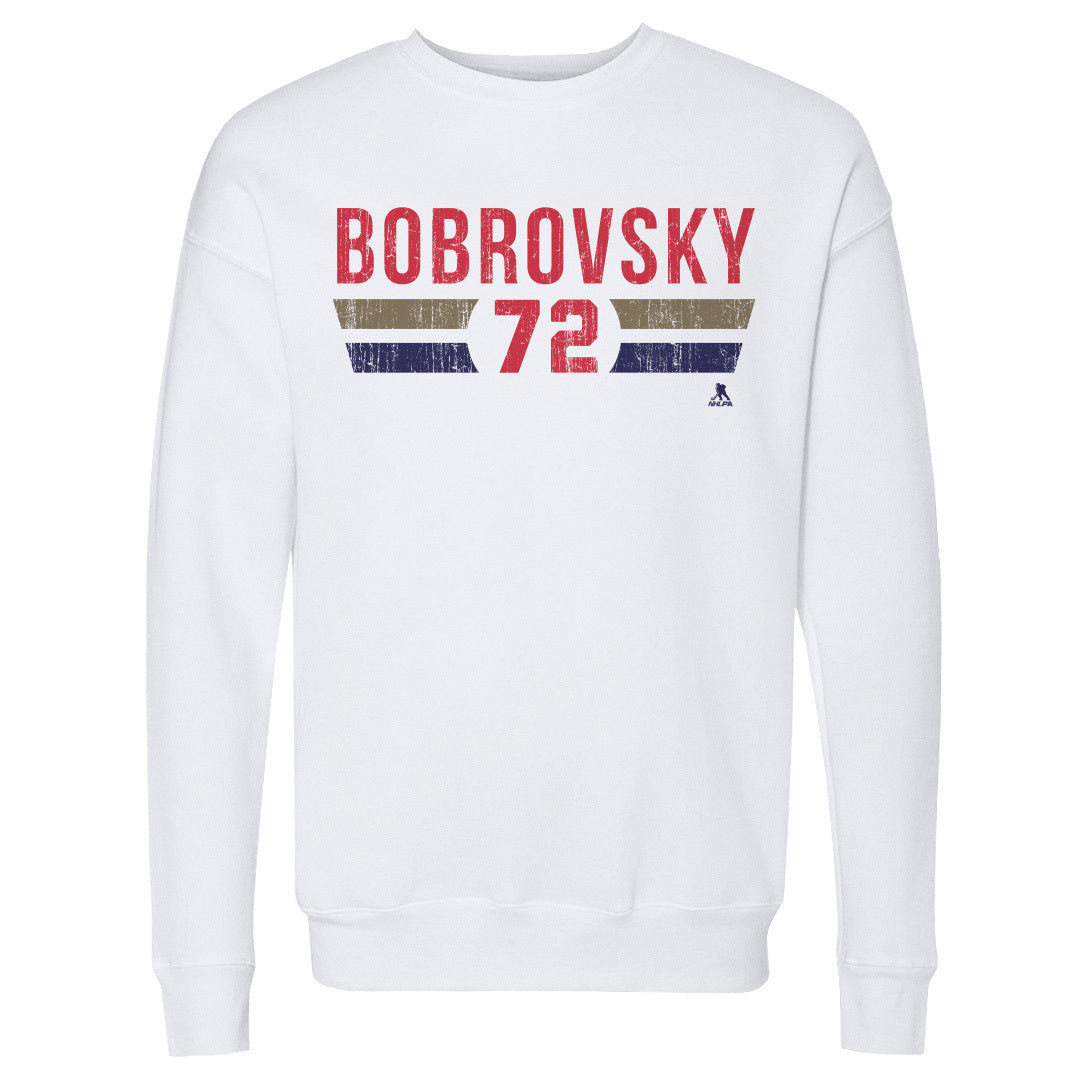 Sergei Bobrovsky Men&#39;s Crewneck Sweatshirt | 500 LEVEL