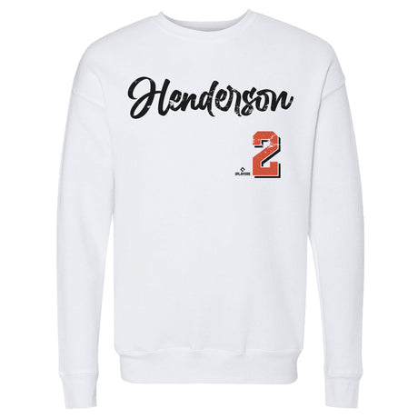 Gunnar Henderson Men's Crewneck Sweatshirt | 500 LEVEL