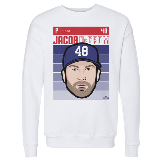 Jacob deGrom Men's Crewneck Sweatshirt | 500 LEVEL