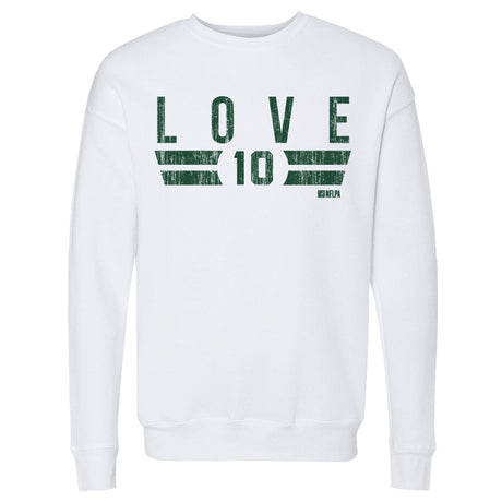 Jordan Love Men's Crewneck Sweatshirt | 500 LEVEL