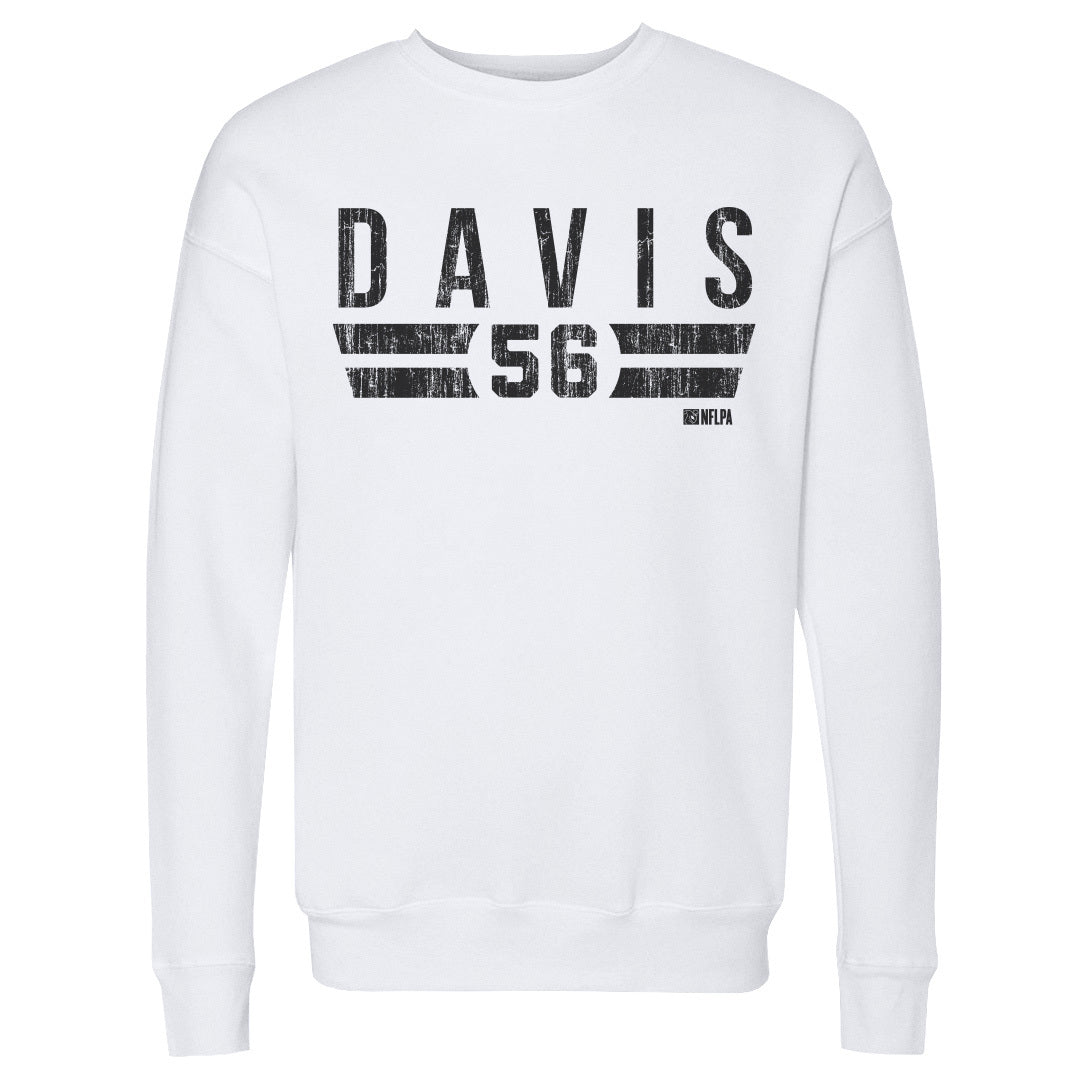 Demario Davis Men&#39;s Crewneck Sweatshirt | 500 LEVEL
