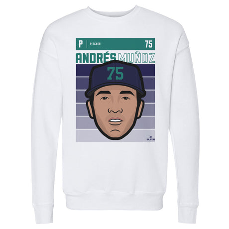 Andres Munoz Men's Crewneck Sweatshirt | 500 LEVEL
