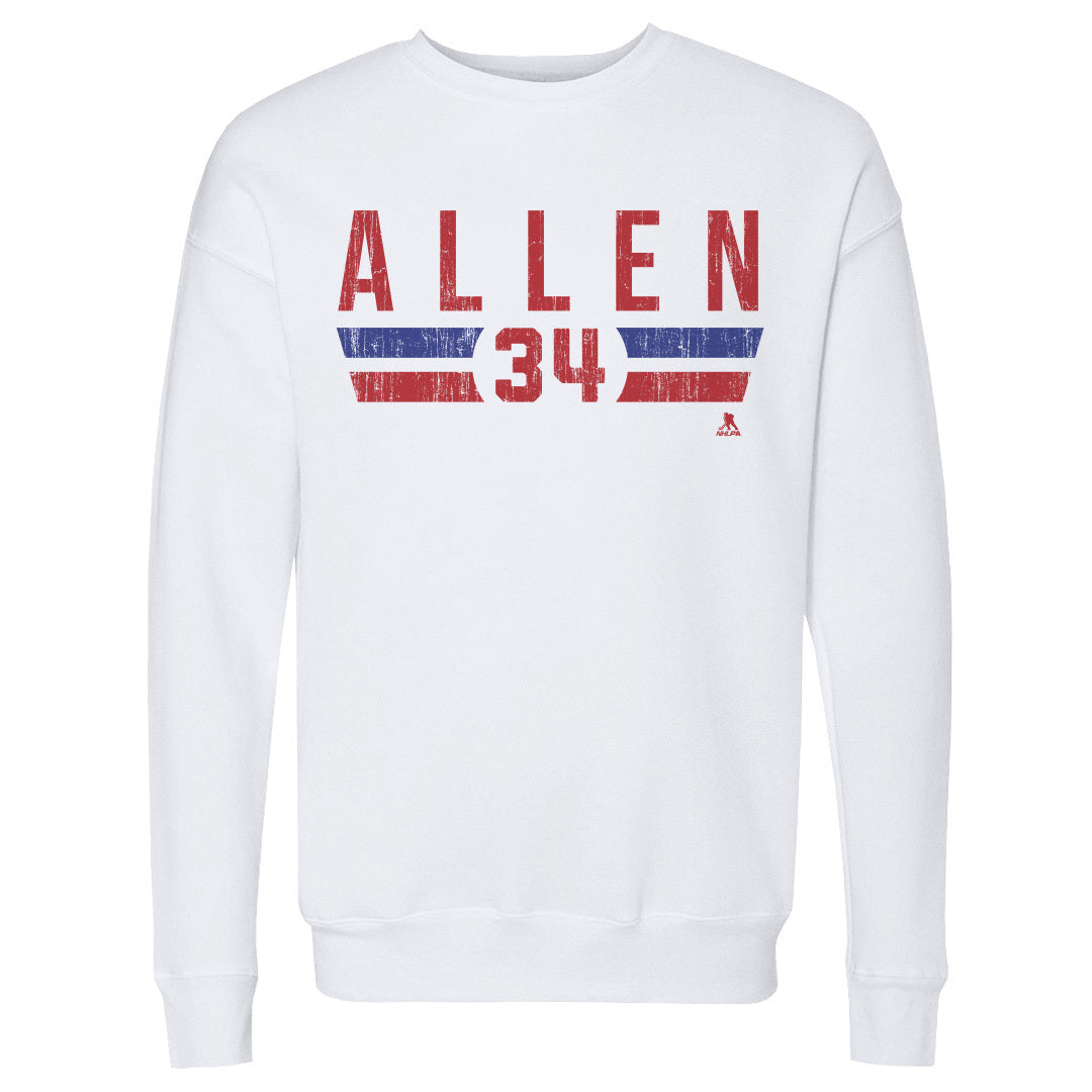 Jake Allen Men&#39;s Crewneck Sweatshirt | 500 LEVEL