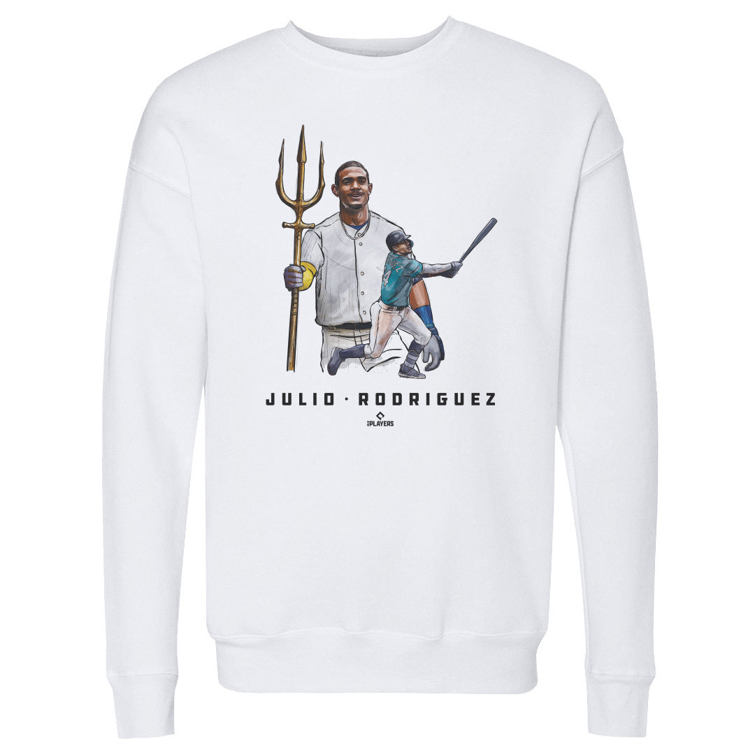 Julio Rodriguez Men&#39;s Crewneck Sweatshirt | 500 LEVEL