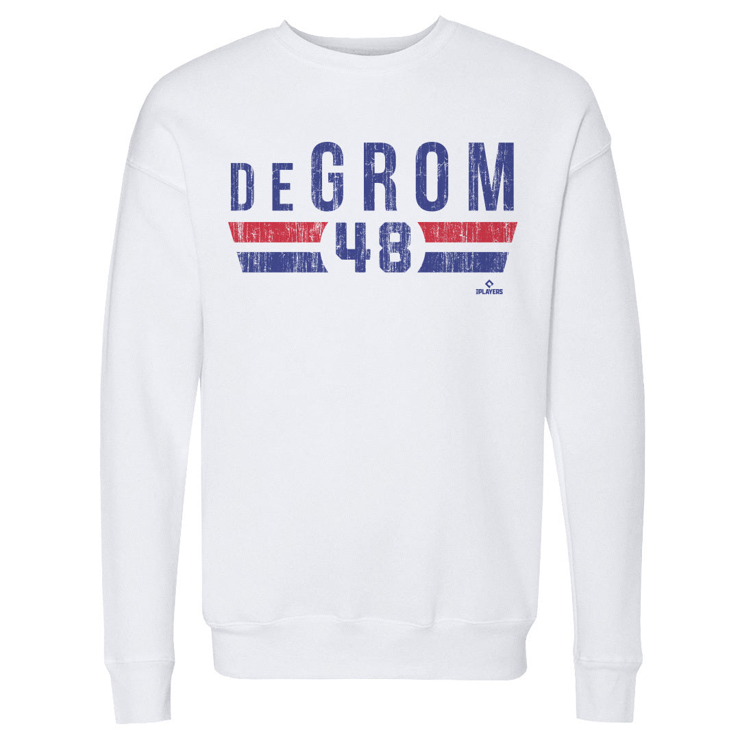 Jacob deGrom Men&#39;s Crewneck Sweatshirt | 500 LEVEL