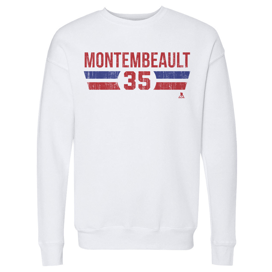 Sam Montembeault Men&#39;s Crewneck Sweatshirt | 500 LEVEL