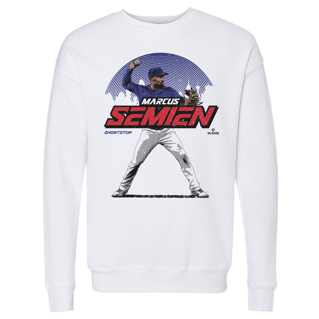 Marcus Semien Men's Crewneck Sweatshirt | 500 LEVEL