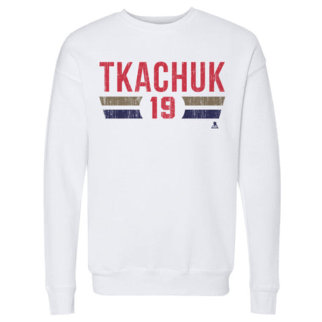Matthew Tkachuk Men's Crewneck Sweatshirt | 500 LEVEL