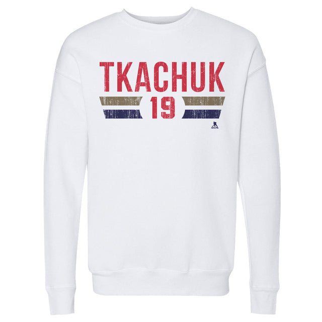 Matthew Tkachuk Men's Crewneck Sweatshirt | 500 LEVEL