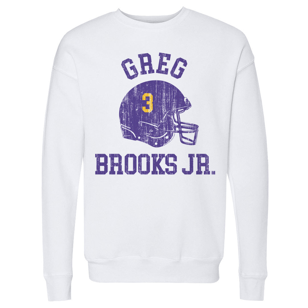 Greg Brooks Jr. Men&#39;s Crewneck Sweatshirt | 500 LEVEL