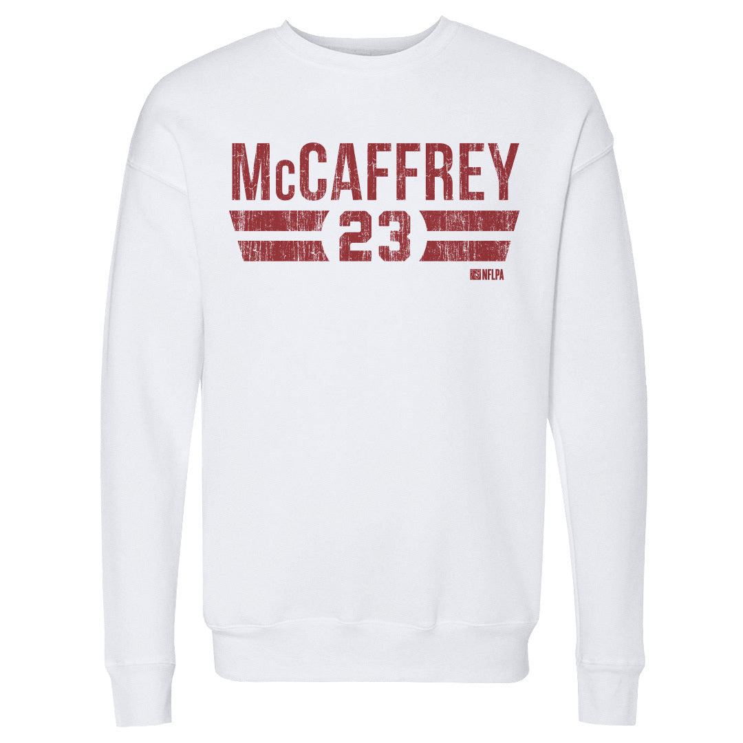 Christian McCaffrey Men's Crewneck Sweatshirt | 500 LEVEL
