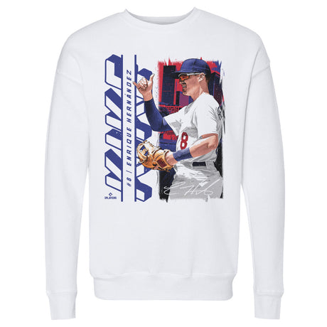 Enrique Hernandez Men's Crewneck Sweatshirt | 500 LEVEL