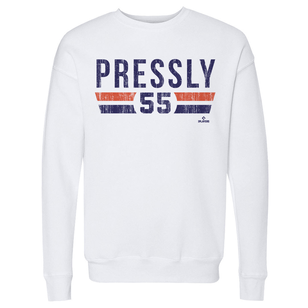 Ryan Pressly Men&#39;s Crewneck Sweatshirt | 500 LEVEL