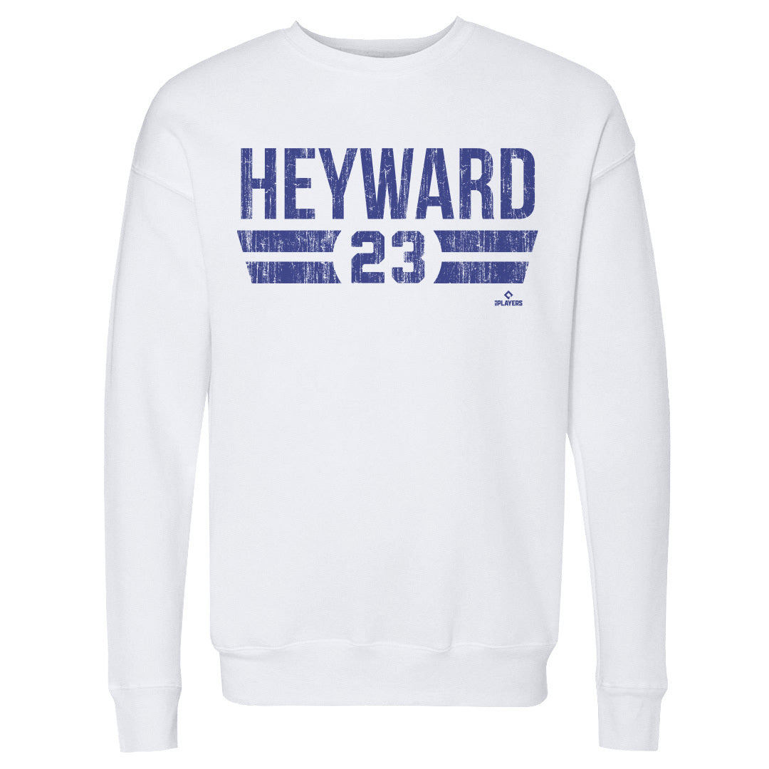 Jason Heyward Men&#39;s Crewneck Sweatshirt | 500 LEVEL
