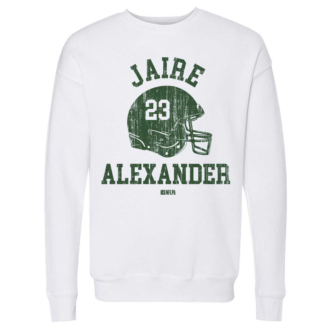 Jaire Alexander Men&#39;s Crewneck Sweatshirt | 500 LEVEL