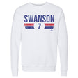 Dansby Swanson Men's Crewneck Sweatshirt | 500 LEVEL