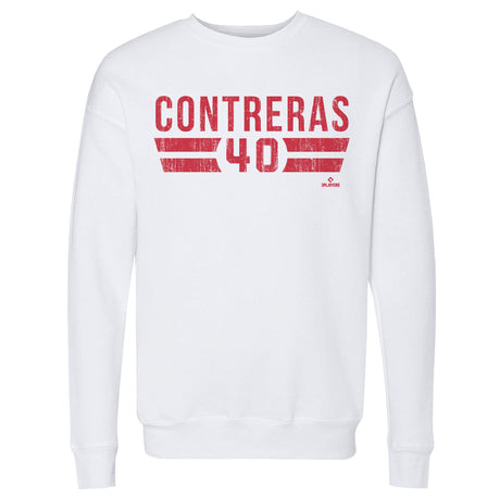 Willson Contreras Men's Crewneck Sweatshirt | 500 LEVEL