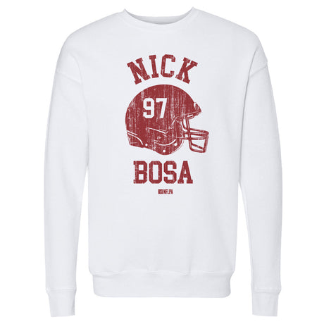 Nick Bosa Men's Crewneck Sweatshirt | 500 LEVEL