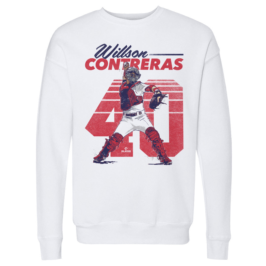 Willson Contreras Men's Crewneck Sweatshirt | 500 LEVEL