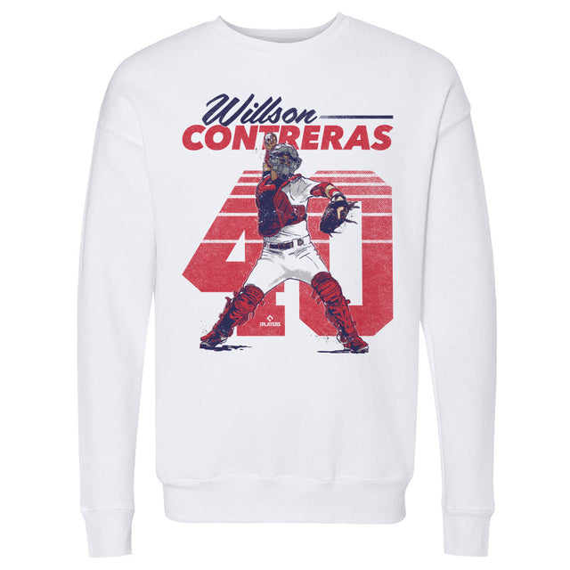 Willson Contreras Men's Crewneck Sweatshirt | 500 LEVEL