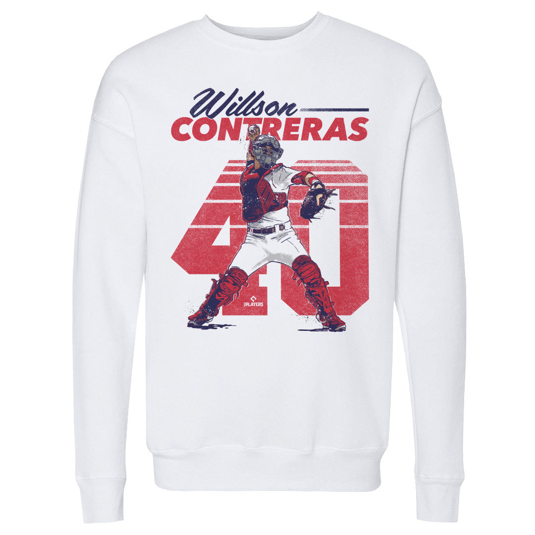Willson Contreras Men&#39;s Crewneck Sweatshirt | 500 LEVEL