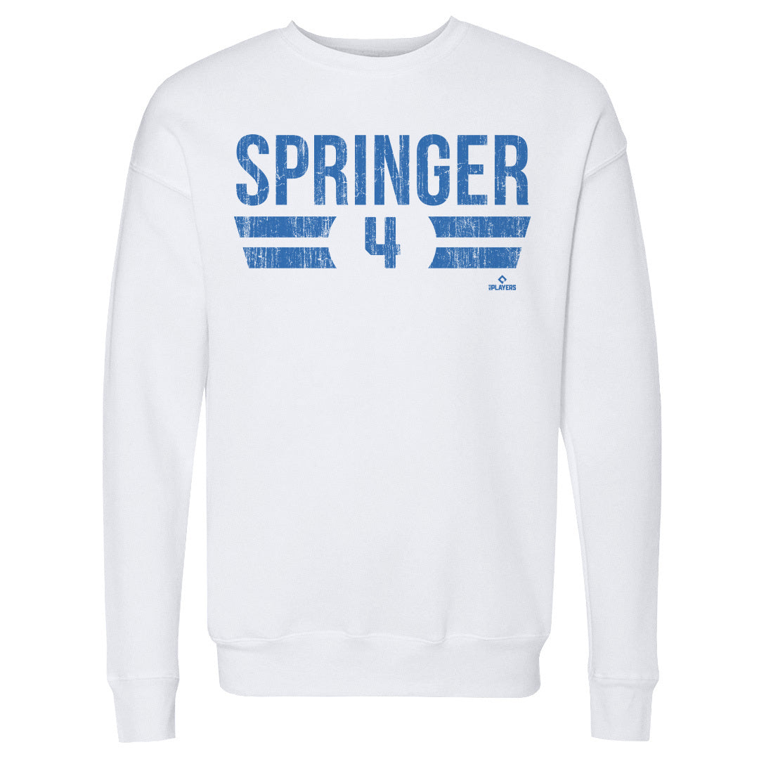 George Springer Men&#39;s Crewneck Sweatshirt | 500 LEVEL