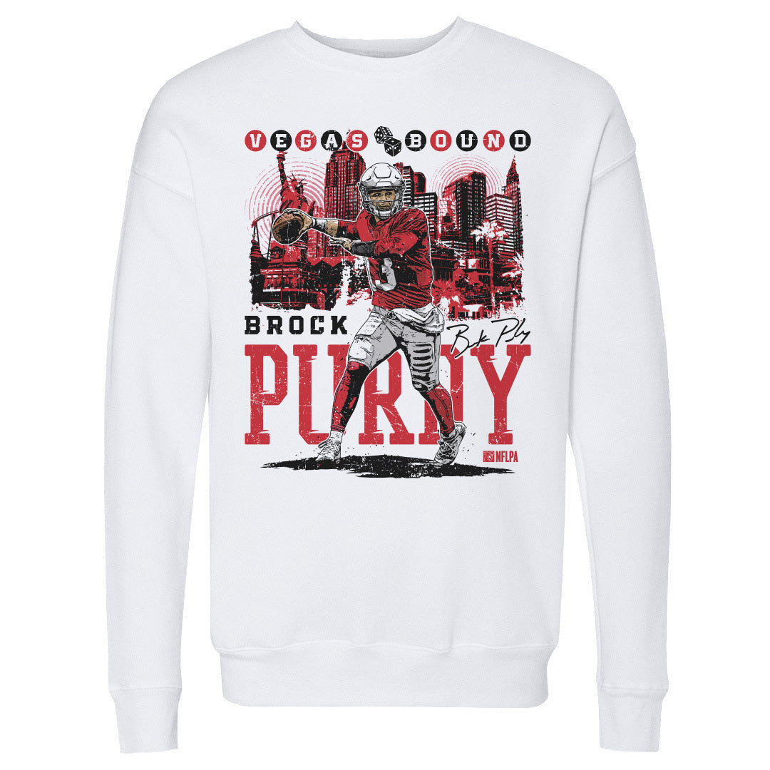 Brock Purdy Men's Crewneck Sweatshirt | 500 LEVEL