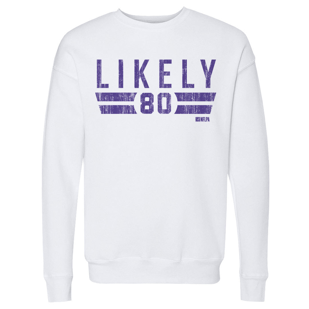 Isaiah Likely Men&#39;s Crewneck Sweatshirt | 500 LEVEL
