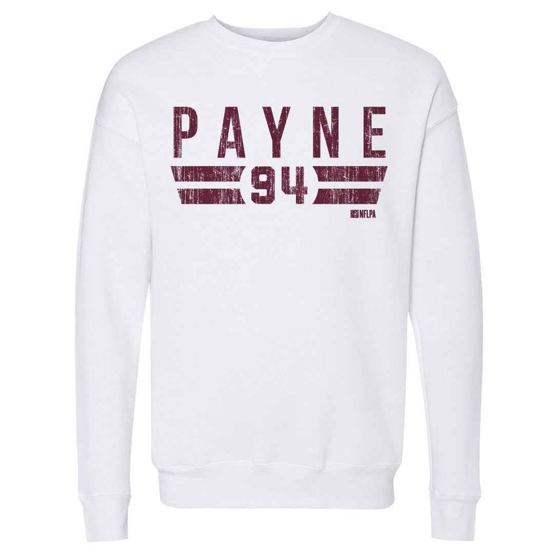 Daron Payne Men&#39;s Crewneck Sweatshirt | 500 LEVEL