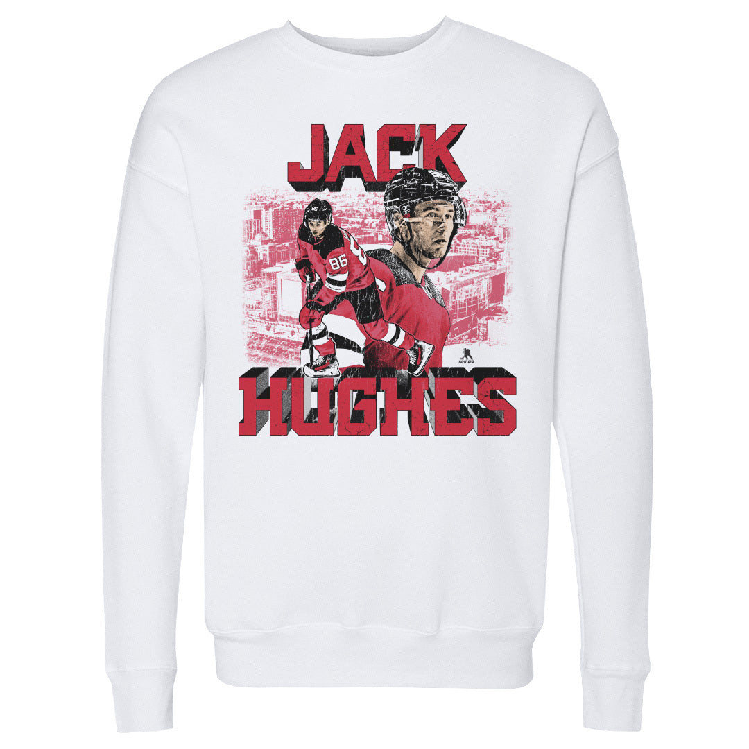 Jack Hughes Men's Crewneck Sweatshirt | 500 LEVEL
