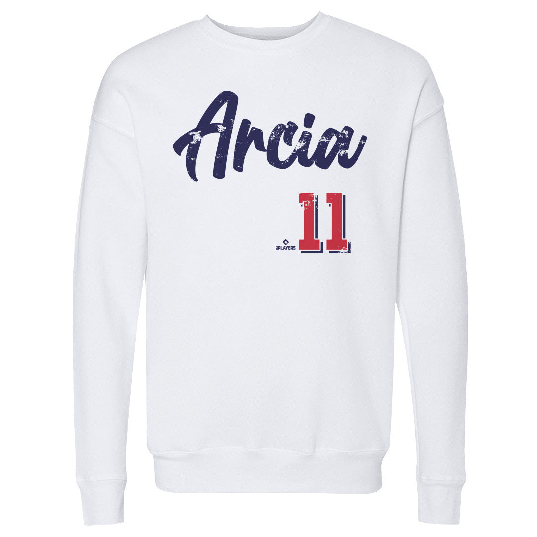 Orlando Arcia Men&#39;s Crewneck Sweatshirt | 500 LEVEL